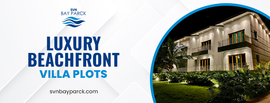 Luxury beachfront villa plots