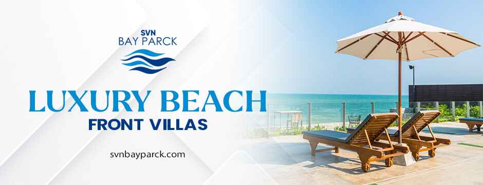 luxury beach front villas